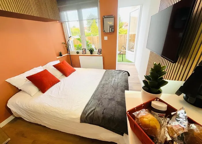Le Standing Terrasse Bethunois - Appart Hotel Centre - All Confort Daire *